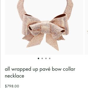 Kate Spade All Wrapped Up pavé necklace